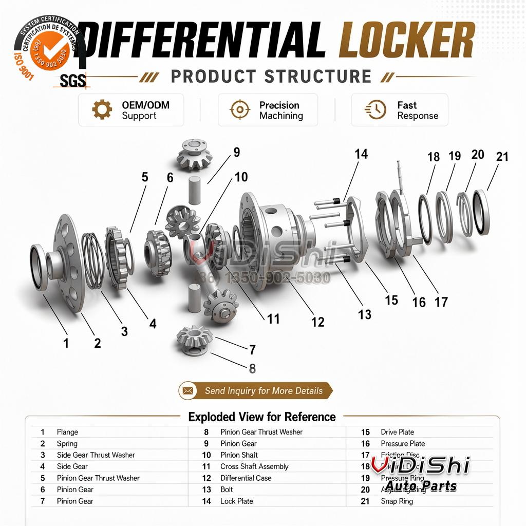 All Products 9 ET193 Electronic Locker Rear Differential Lock 30 Spline 8.15 & 8.25 Inch for Toyota Land Cruiser Prado 150 120 4Runner Upgrade gallery view