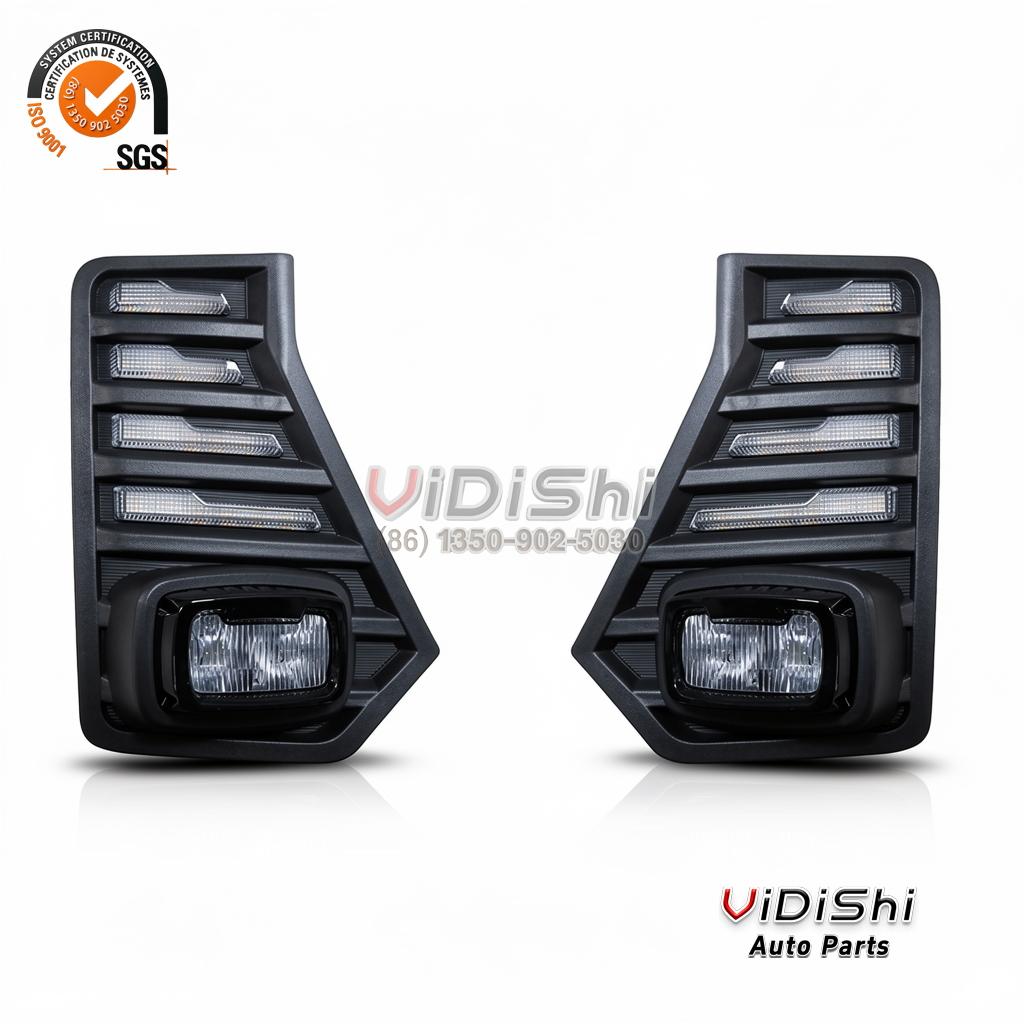 All Products 12 FogLight package view of ApexRide LED Daytime Running Lights Front Fog Light