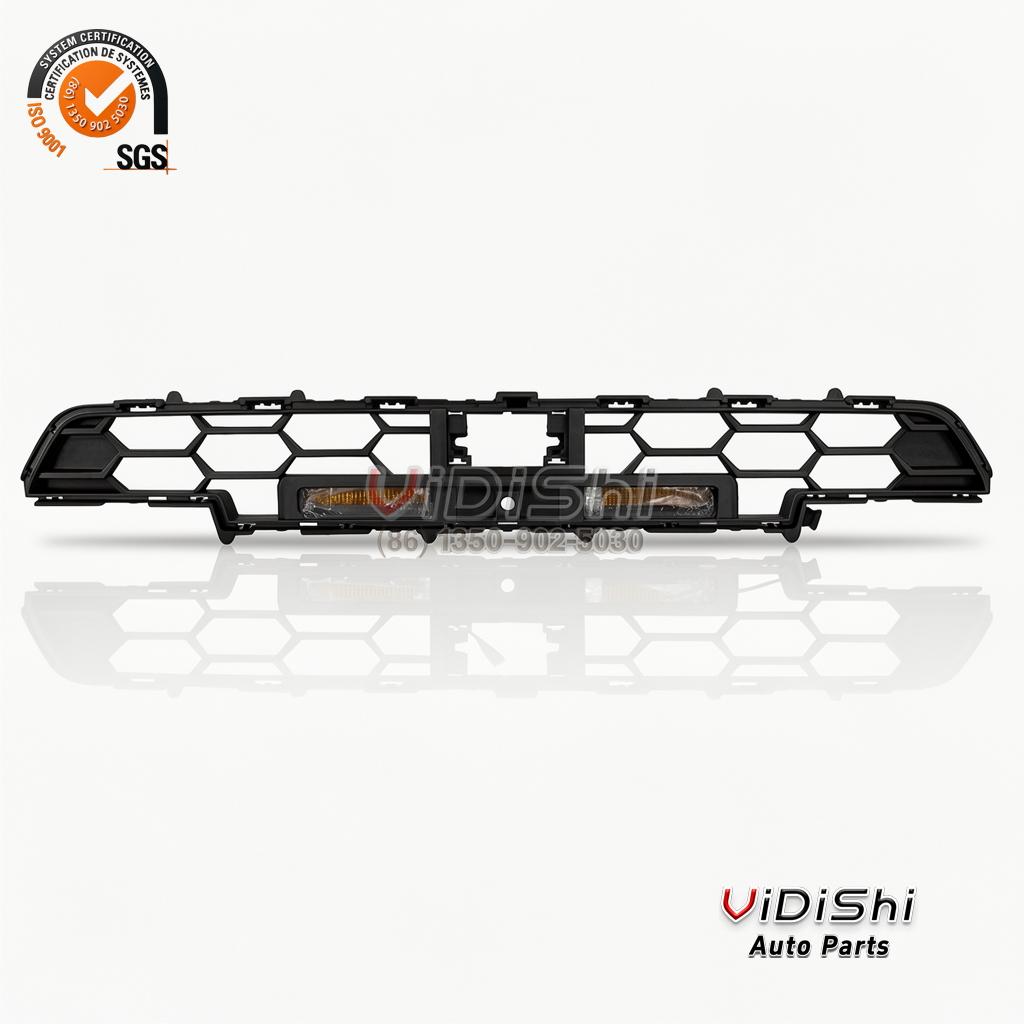 All Products 9 FogLight wiring harness view of Spedking Mesh ABS Grill Front Bumper Grille with Fog Light