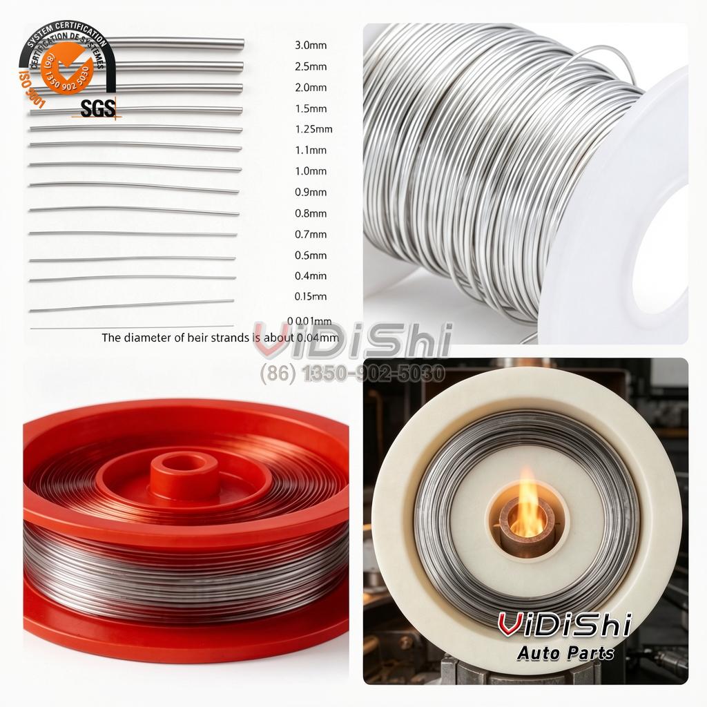 All Products 12 99.95% Pure Platinum Wire 0.2mm Diameter High Purity Pt Wire for Thermocouple & Vacuum Components gallery view