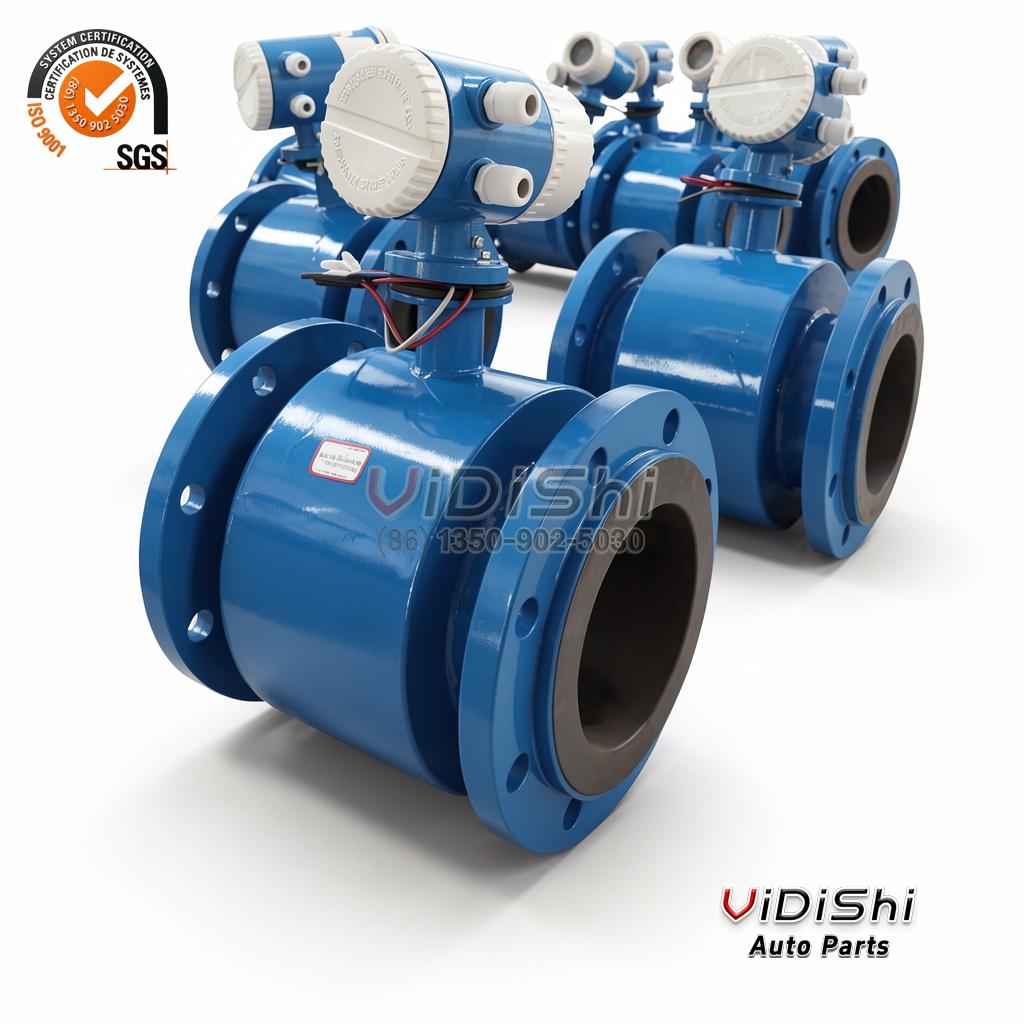 All Products 7 LANHUI Hot Selling OEM 304 Stainless Steel Chemical Industry Liquid Water Flowmeter Electromagnetic Flow Meter DN100 2-Year gallery view