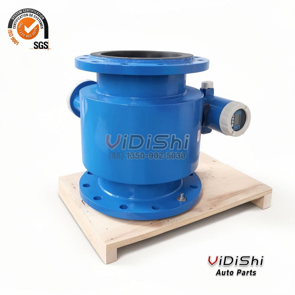 All Products 9 LANHUI Hot Selling OEM 304 Stainless Steel Chemical Industry Liquid Water Flowmeter Electromagnetic Flow Meter DN100 2-Year gallery view