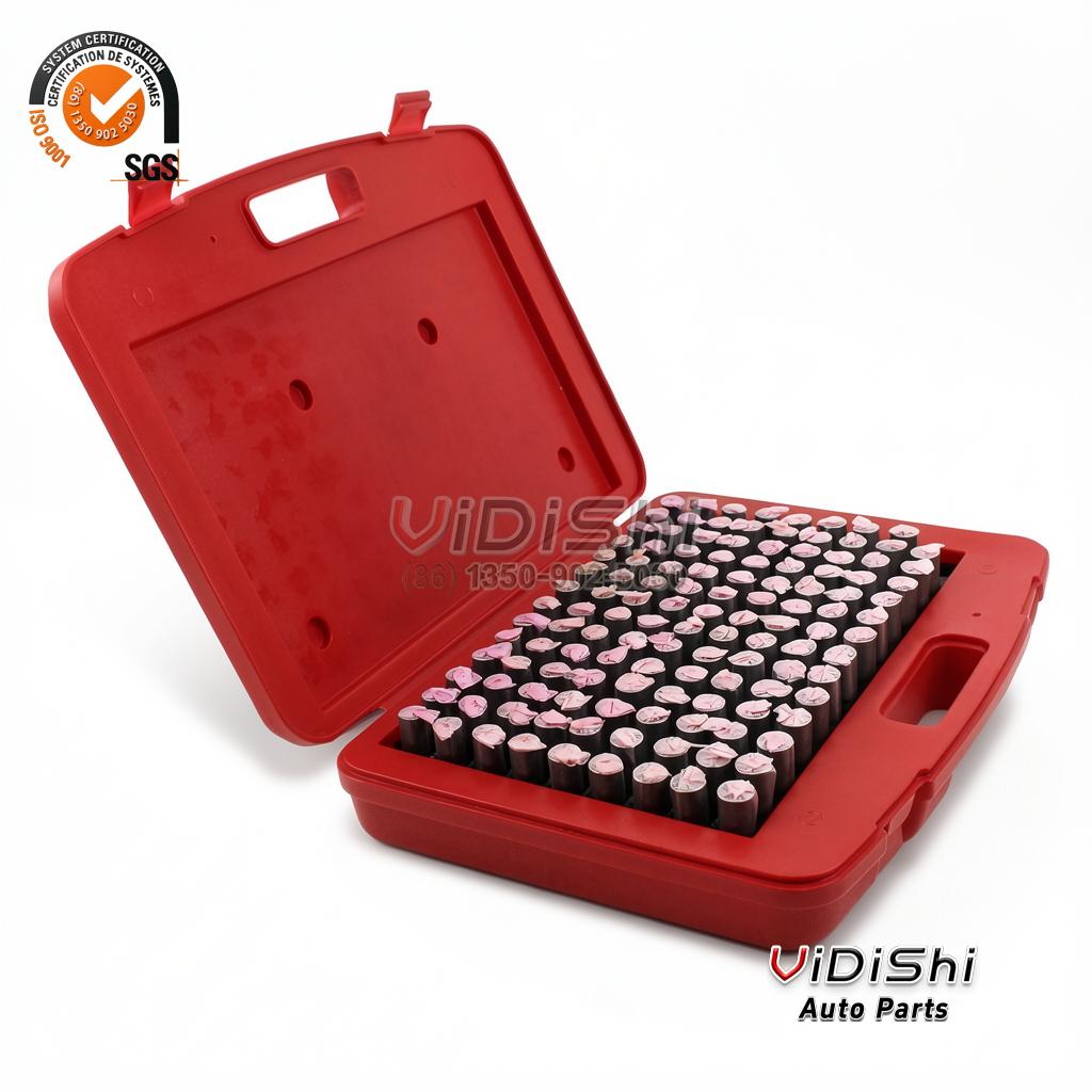 All Products 10 Precision Steel Industrial Grade Cylindrical Pin Gauge Set with Storage Case Measuring .011-1