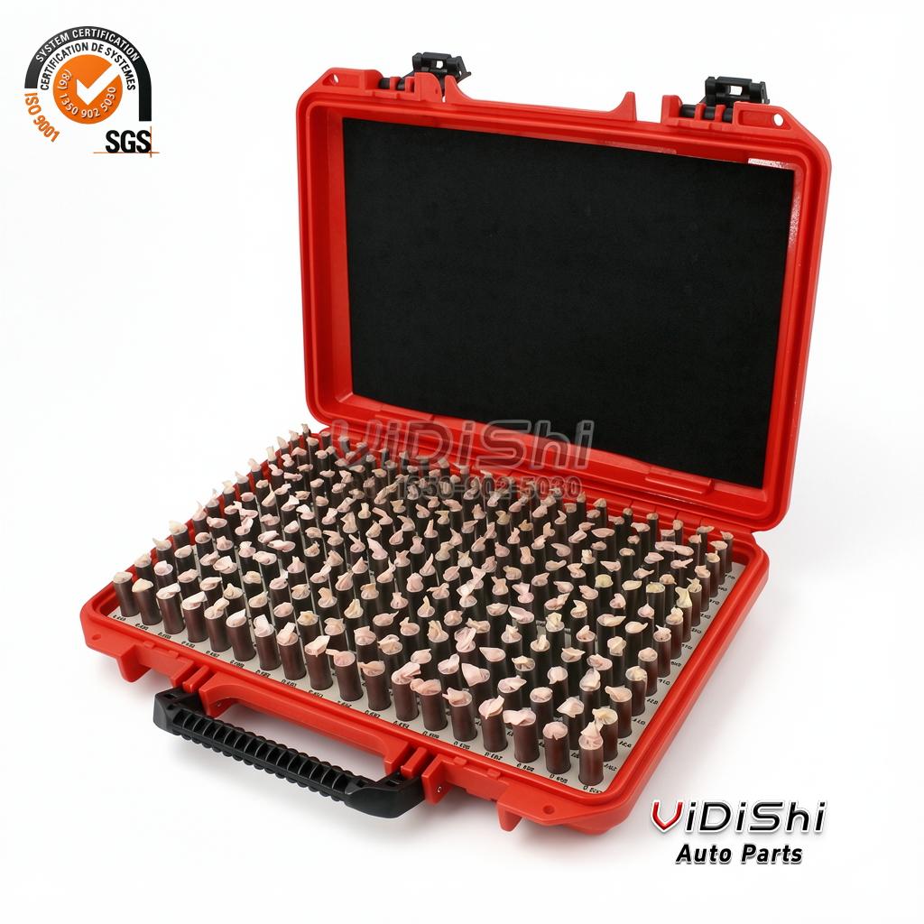 All Products 11 Precision Steel Industrial Grade Cylindrical Pin Gauge Set with Storage Case Measuring .011-1