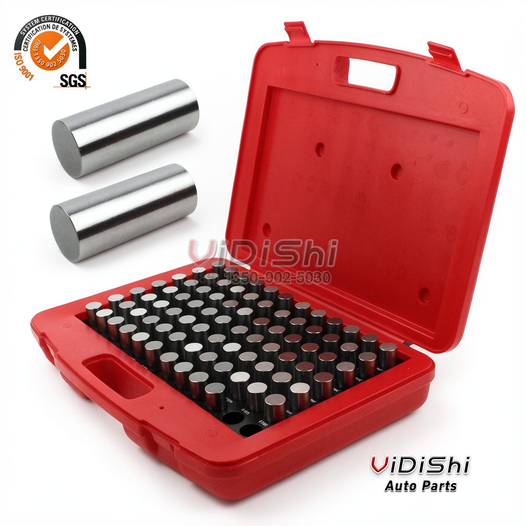 All Products 13 Precision Steel Industrial Grade Cylindrical Pin Gauge Set with Storage Case Measuring .011-1