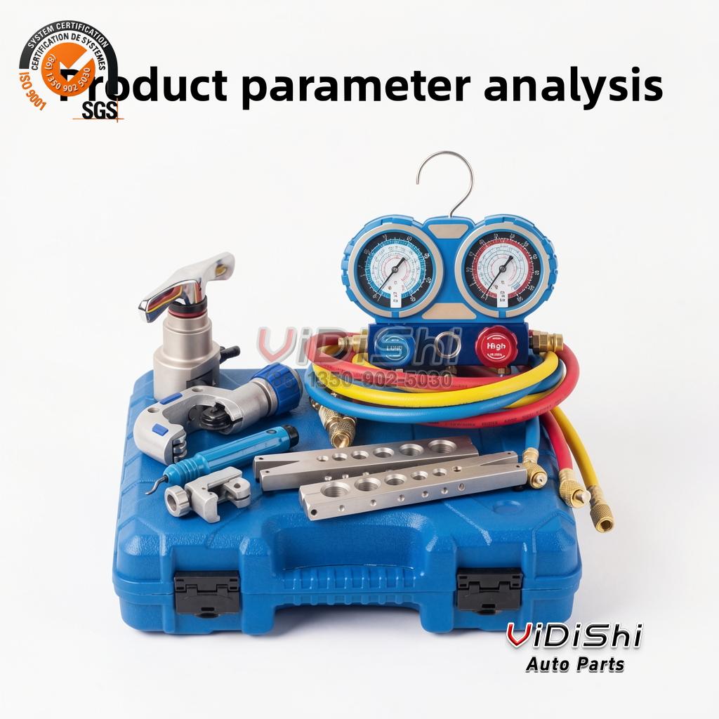 All Products 8 Universal Air Conditioner Flaring Tool Set Refrigerant Gauge R22 R410 R32 Car Air Conditioning OEM Customizable Pressure Gauge gallery view