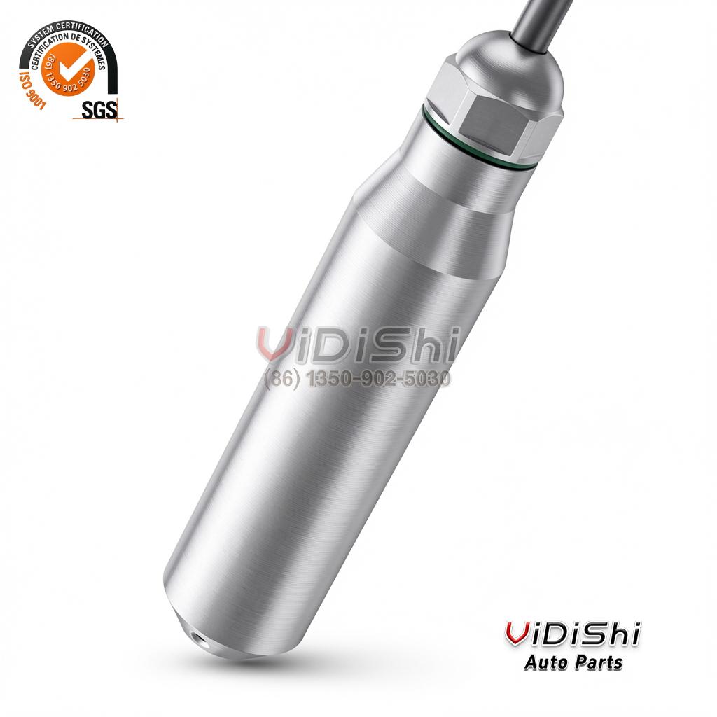 HUATIAN 0-10M Submersible Liquid Level Gauge Transducer 1m/2m/3m/4m/5m 4-20mA 0-10V 0-5V RS485 IP68 DC24V 304SS 0.2% Accuracy front view