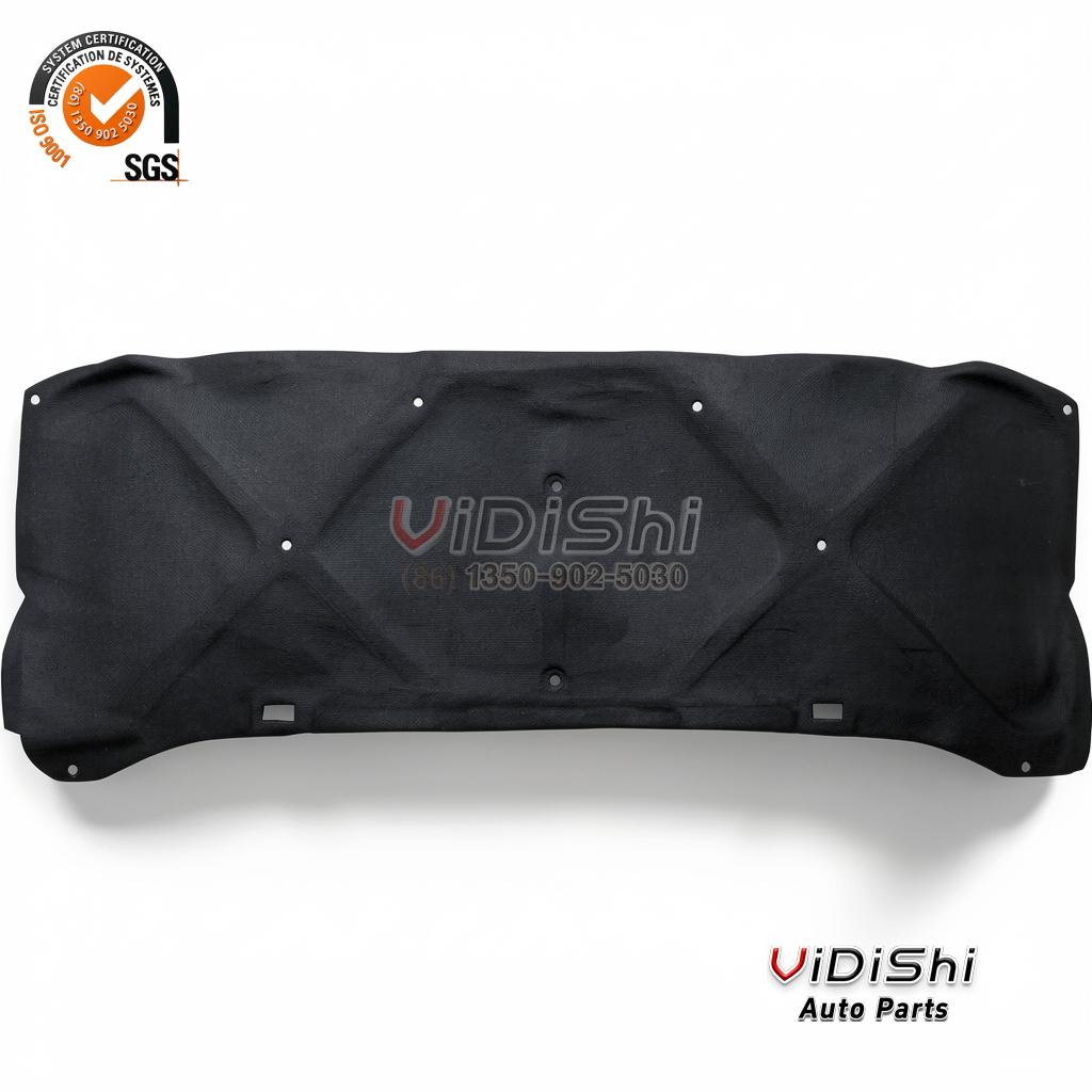 Hood front view view of Factory Direct Sales Car Engine Hood Soundproof Cover Suitab