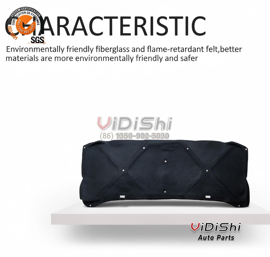 All Products 9 Hood hinge detail view of Factory Direct Sales Car Engine Hood Soundproof Cover Suitab