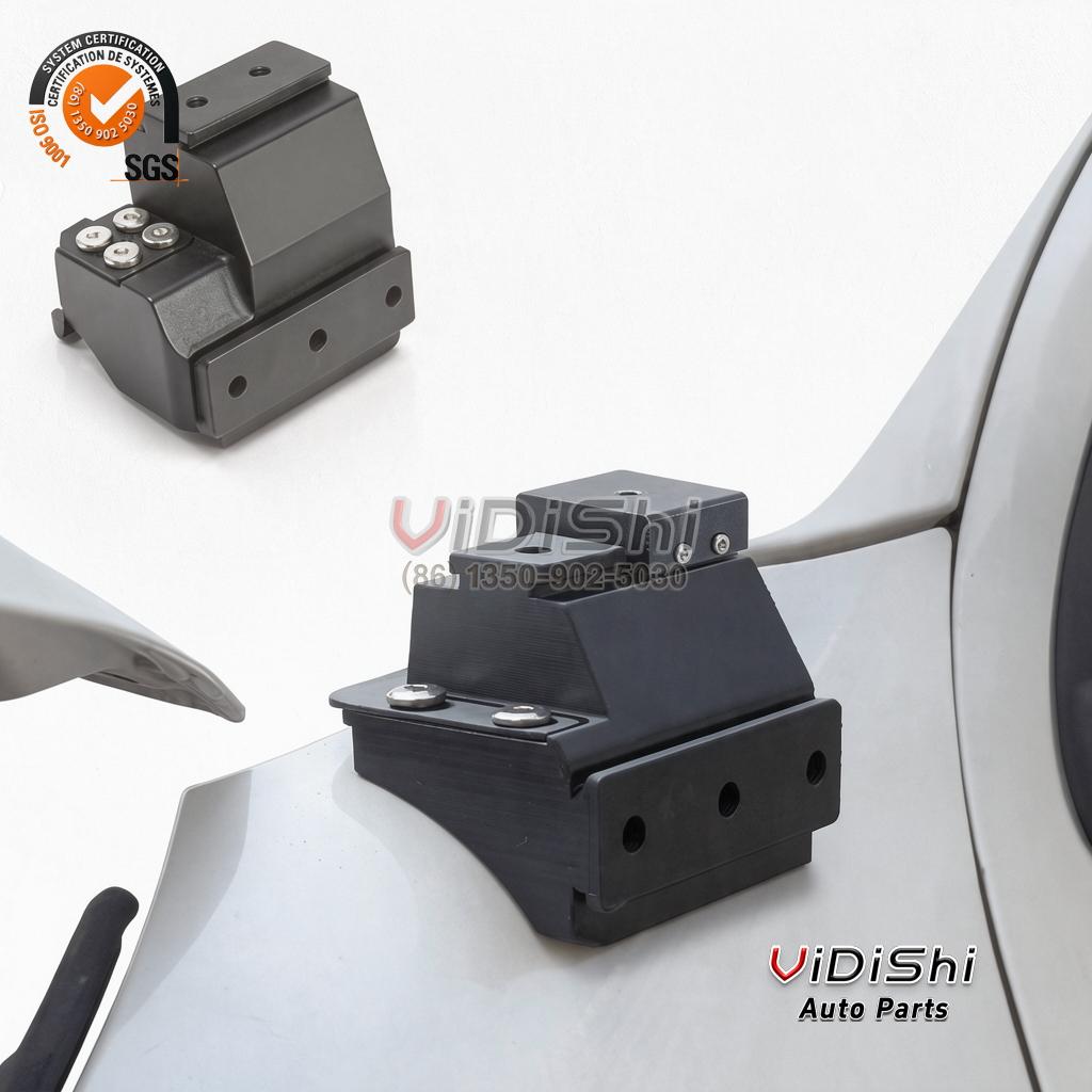 All Products 8 Hood engine side view of CNC Off Road Aux LED Auxiliary Spot Light Holder A-Pillar Ho