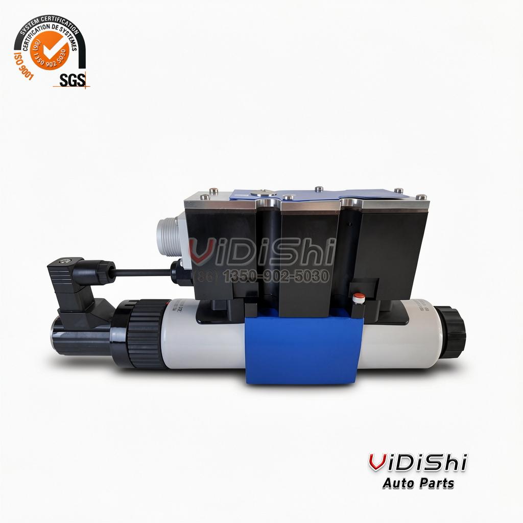 3000L Hydraulic Valve High Precision 4WREE for hydraulic systems 3 Vidishi Auto Hydraulic Valve installed view