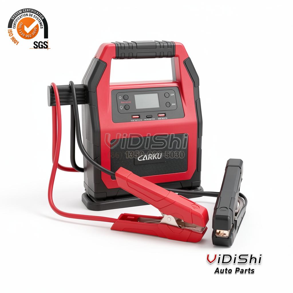 JS-2A84S Jump Starter Selling CARKU for roadside assistance kits 3 Jump Starter JS-2A84S installed view