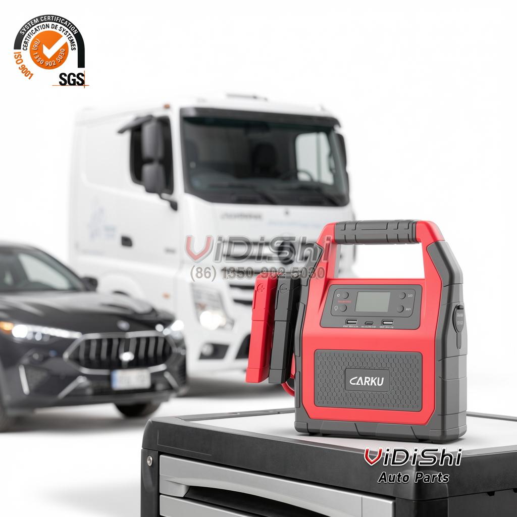 JS-2A84S Jump Starter Selling CARKU for roadside assistance kits 6 Jump Starter JS-2A84S pair view