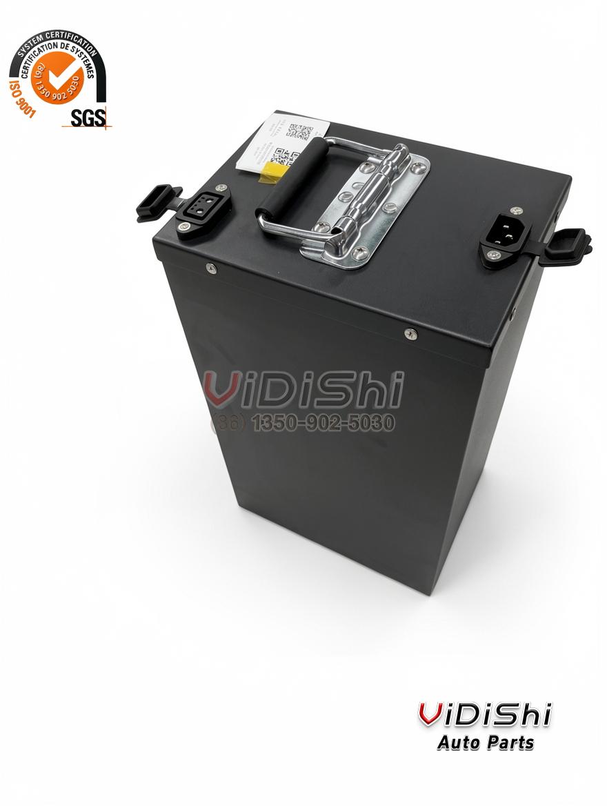 ZD60V80Ah Lithium Battery 48v 60v 72v for e mobility power packs 3 Lithium Battery ZD60V80Ah installed view