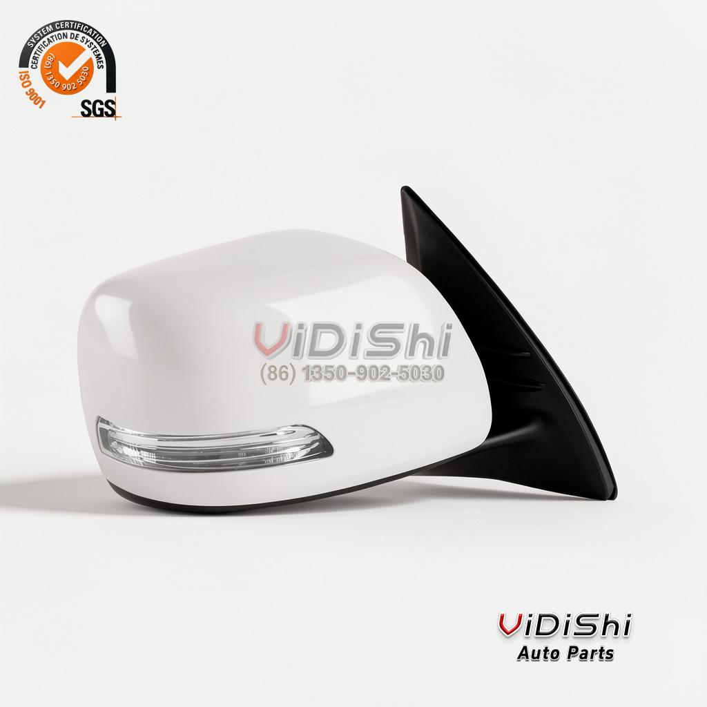 DCJ-PRADO2014-RH Mirror mirrors for Toyota 3 Vidishi Auto Mirror installed view