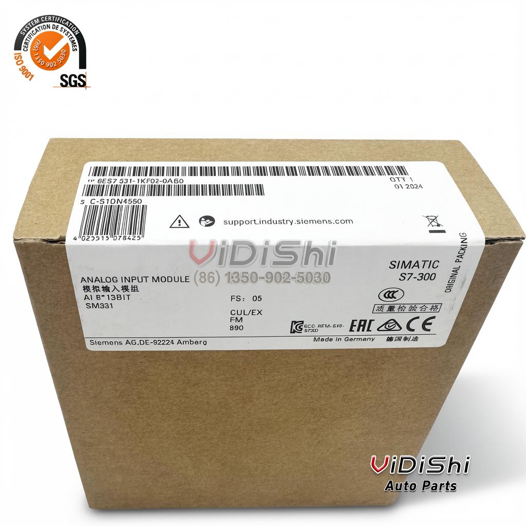 S7-300 PLC Module S7-300 Siemens SIMATIC for manufacturing lines 2 Vidishi Auto PLC Module side view