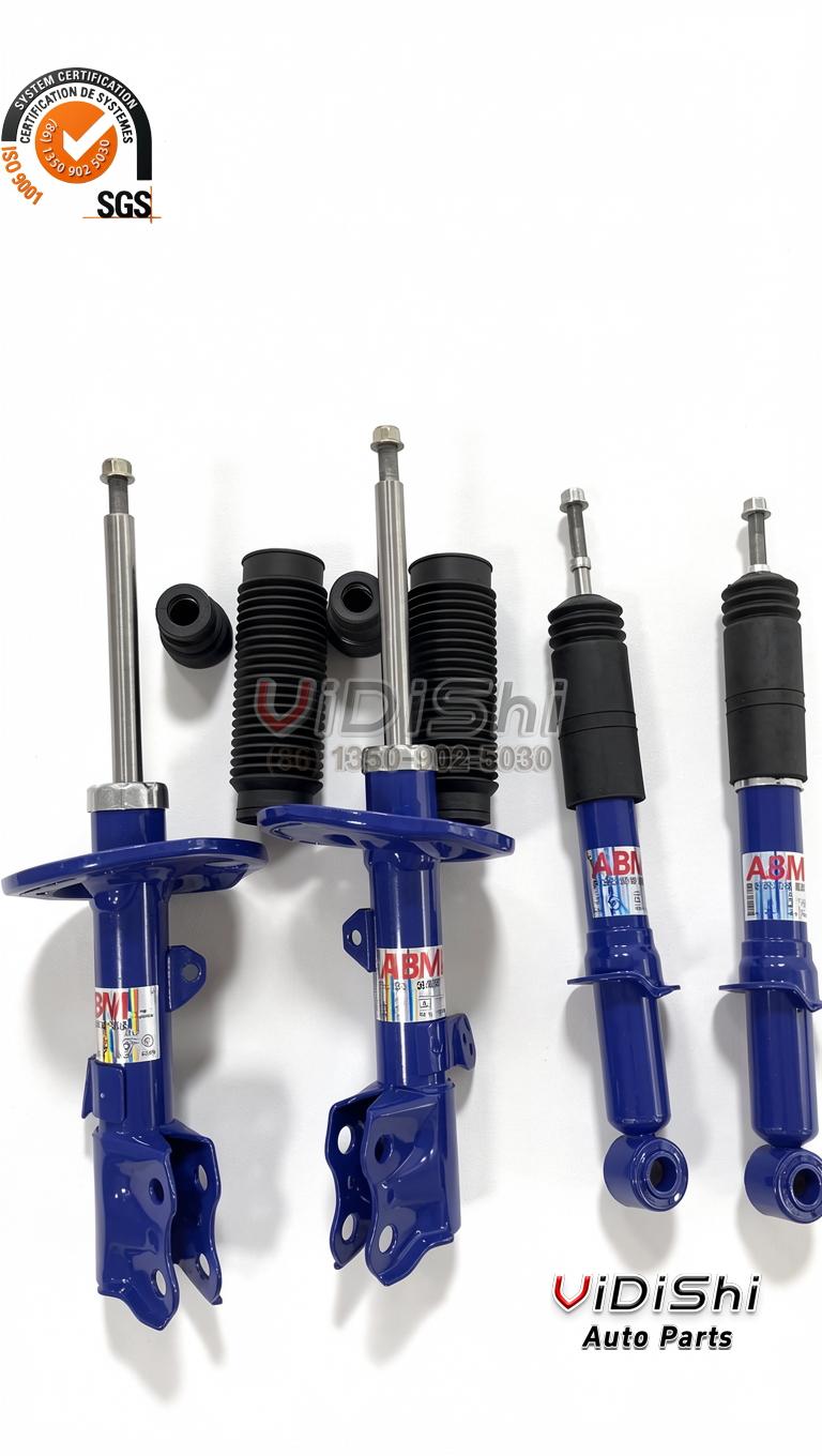Shock Absorber ABM AP-4UJAY for heavy duty vehicles 2 Vidishi Auto Shock Absorber side view