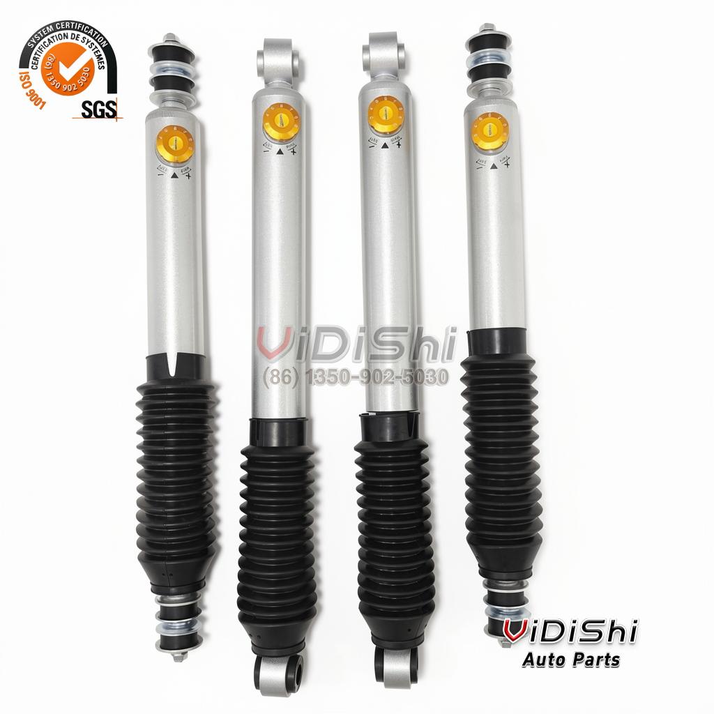 Shock Absorber Reduced Body Roll Nissan Patrol Y60 for 4x4 off road 6 Vidishi Auto Shock Absorber pair view