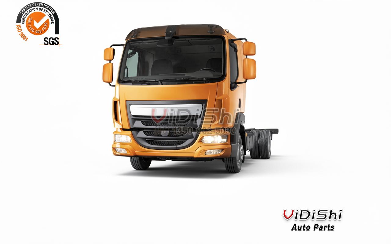 Shock Absorber Dump Trailer AP-6JAL6 for heavy duty vehicles 3 Vidishi Auto Shock Absorber installed view