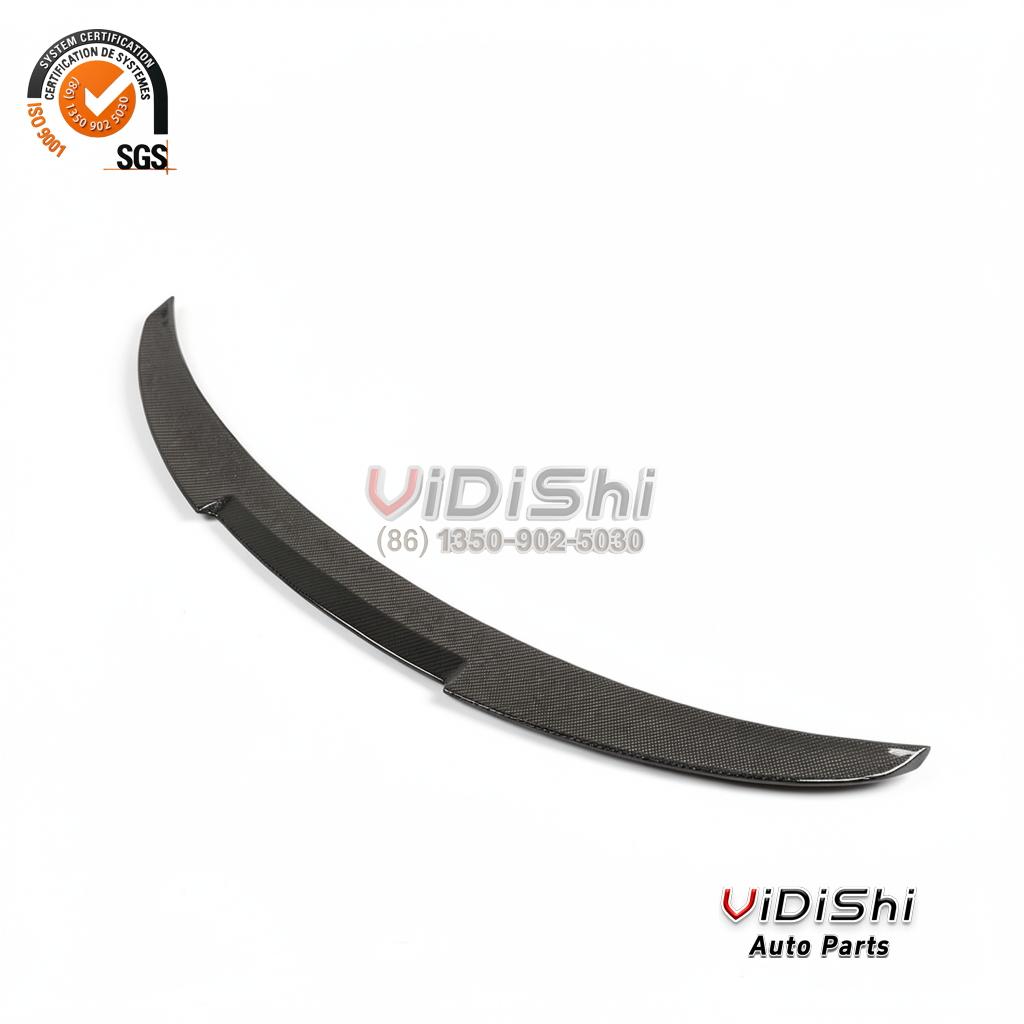 All Products 11 Spoiler carbon weave view of G26 Carbon Rear Spoiler
