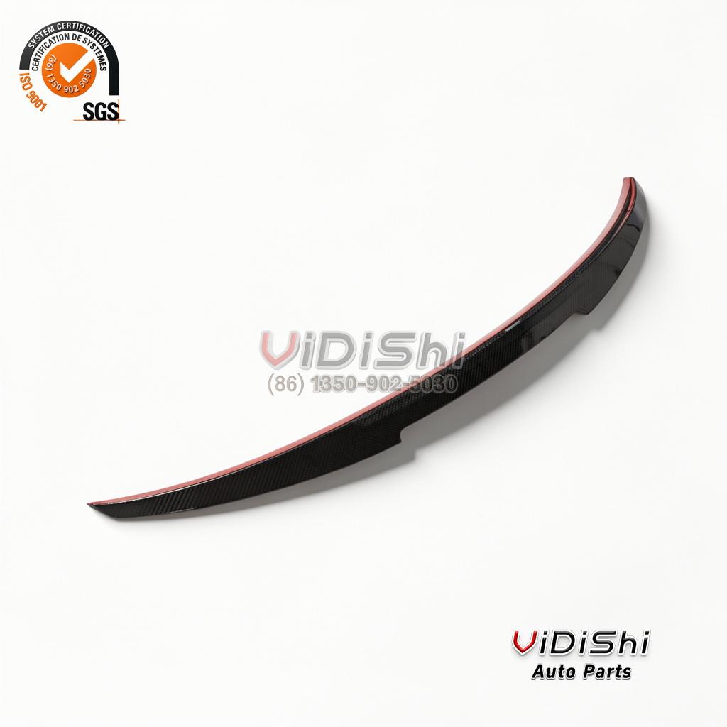 All Products 12 Spoiler install bracket view of G26 Carbon Rear Spoiler