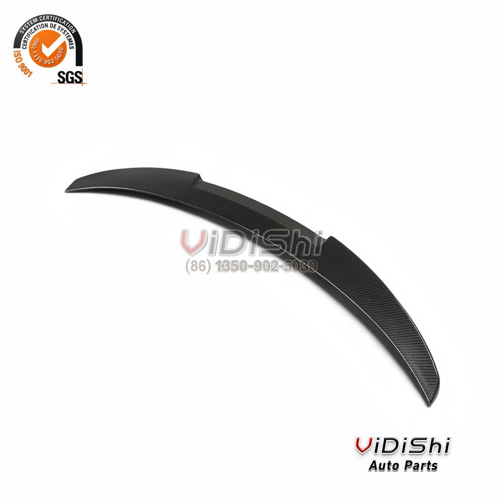 All Products 9 Spoiler side profile view of G26 Carbon Rear Spoiler