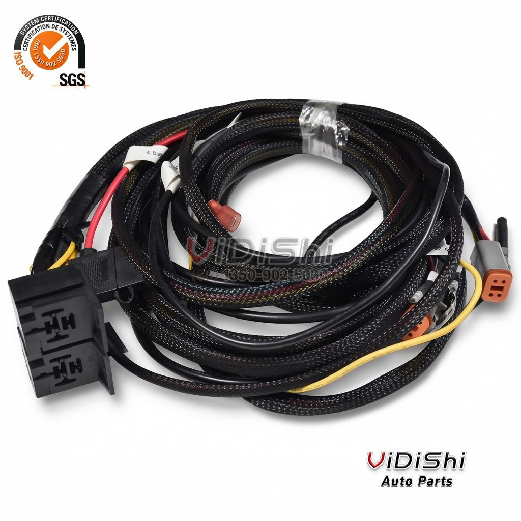 All Products 10 Garfour Copper Auto Lighting Wiring Harness Full Kit with Fuse Relay Connector Switch IP65 for Car Motorcycle gallery view