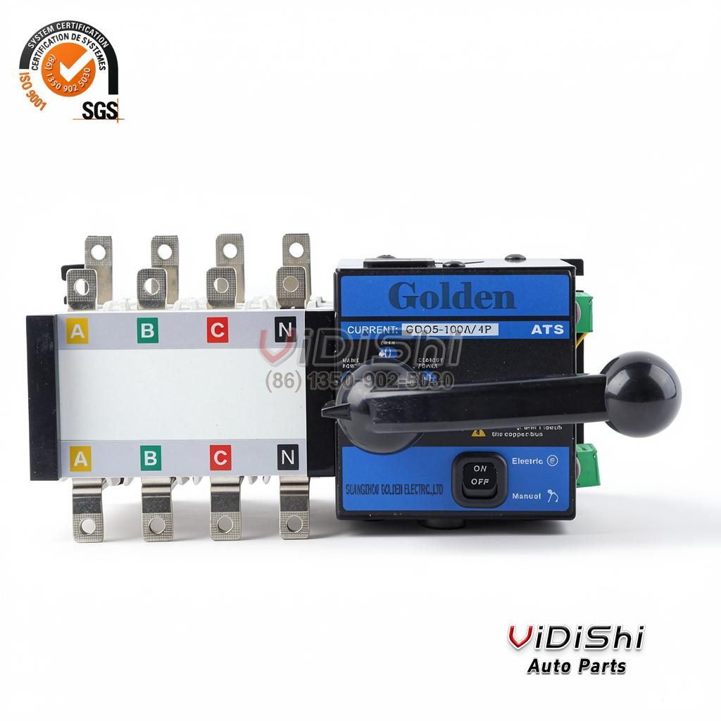 All Products 9 1A-3200A Type Automatic or Manual GDQ5 Changeover Switch Electric Transfer Switch gallery view