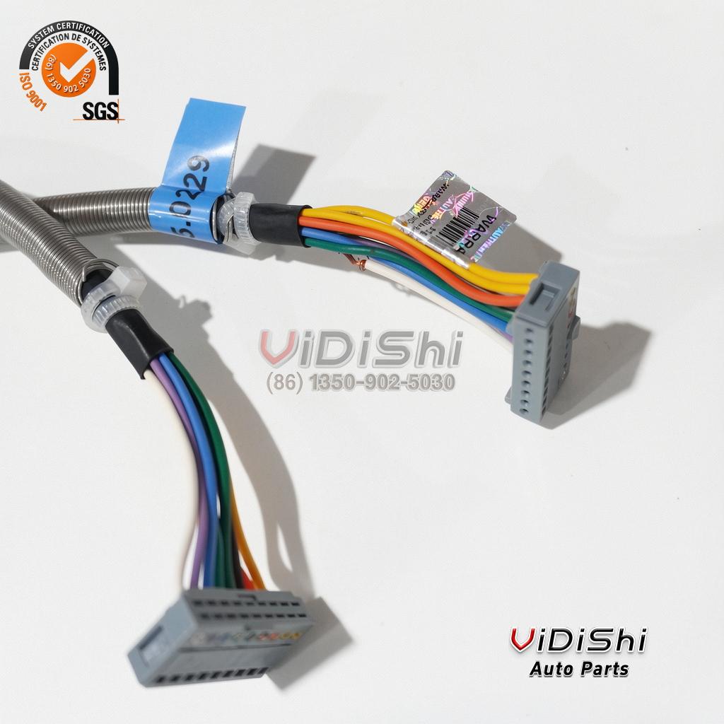 New Arrivals Electric Scooter Ignition Coil Key Switch Wiring Harness TE 5.08mm 4-Pin Female Connector 12V PVC Insulation Pure front view