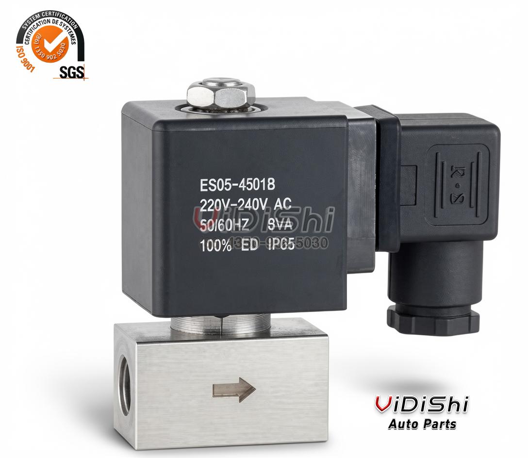 All Products 9 High Pressure Stainless Steel Solenoid Valve Two-Way Pilot Operated High Pressure for Gas OEM Customizable General gallery view