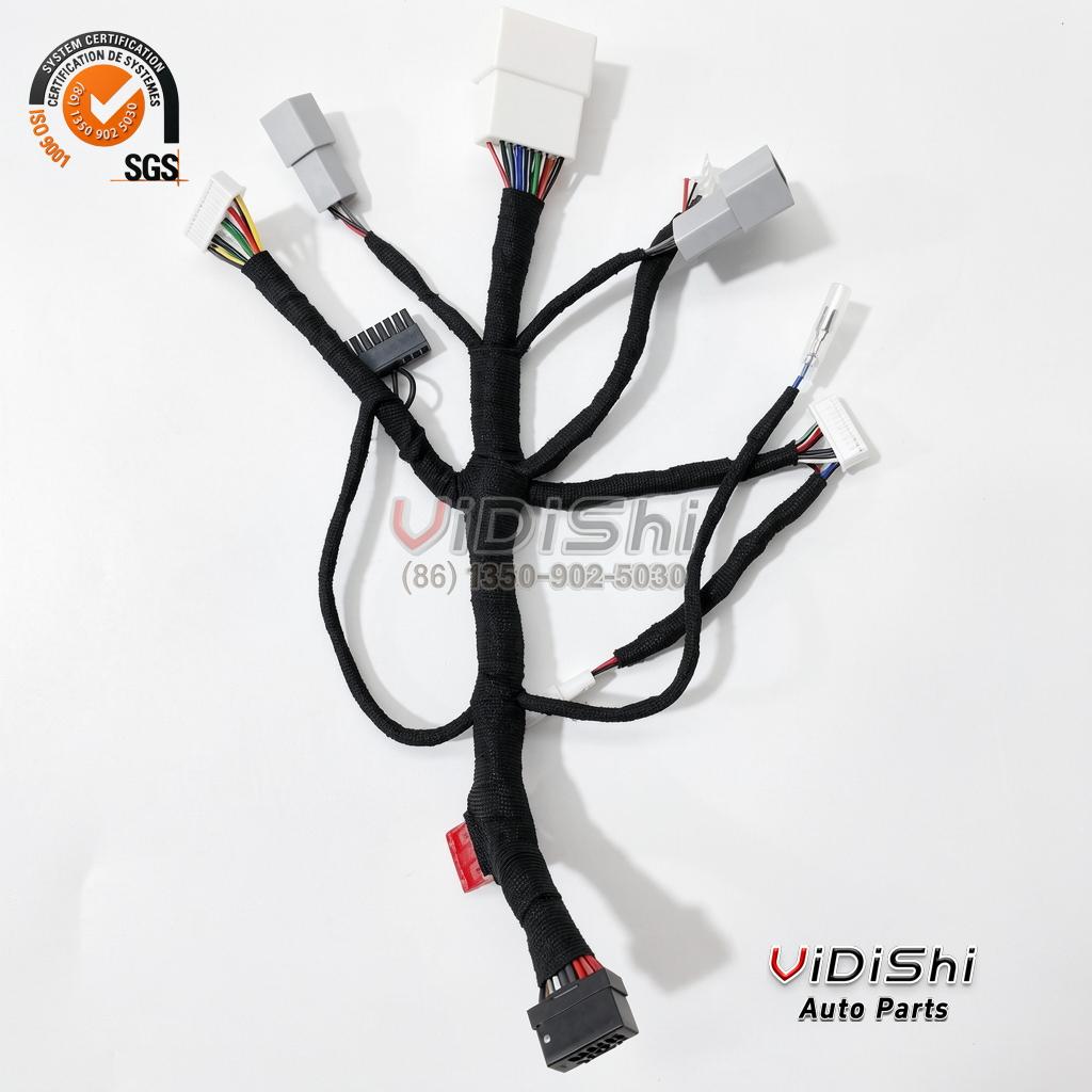4-Pin Terminal Pin Waterproof Connector for wire harness assembly 3 Vidishi Auto Terminal installed view