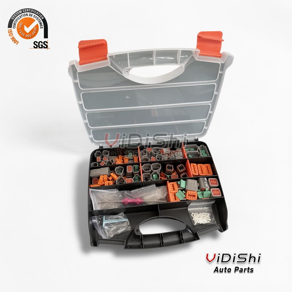 Low Contact Resistance Terminal Kits 335pcs for wire harness assembly 6 Vidishi Auto Terminal pair view