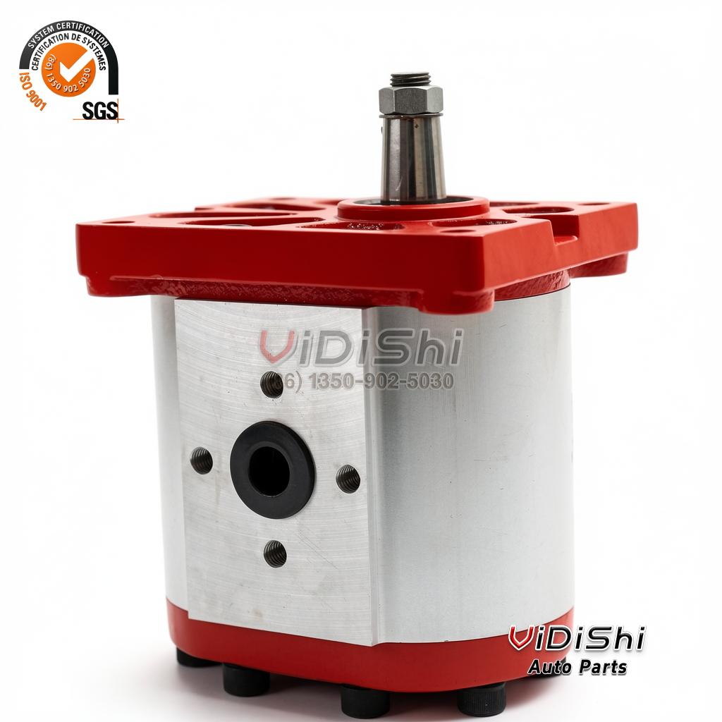 High Pressure Transmission Oil Charge Pump Excavator Part Micro Hydraulic Transmission Gear Pump Speed — front view