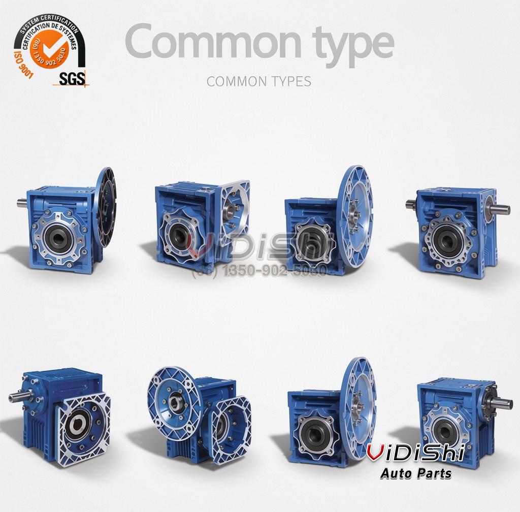 All Products 9 NMRV150 Flange Mounted RV Series Worm Gear Motor Speed Reducer Cast Iron Transmission Gearbox gallery view