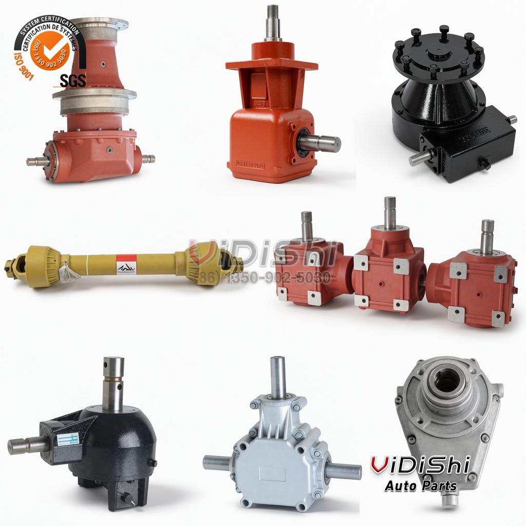 All Products 12 Agricultural Gearbox Right Angle Variable High Speed Rpm Increasing Variator Gearbox for Lawn Mower Tractor Rotary Cutter gallery view