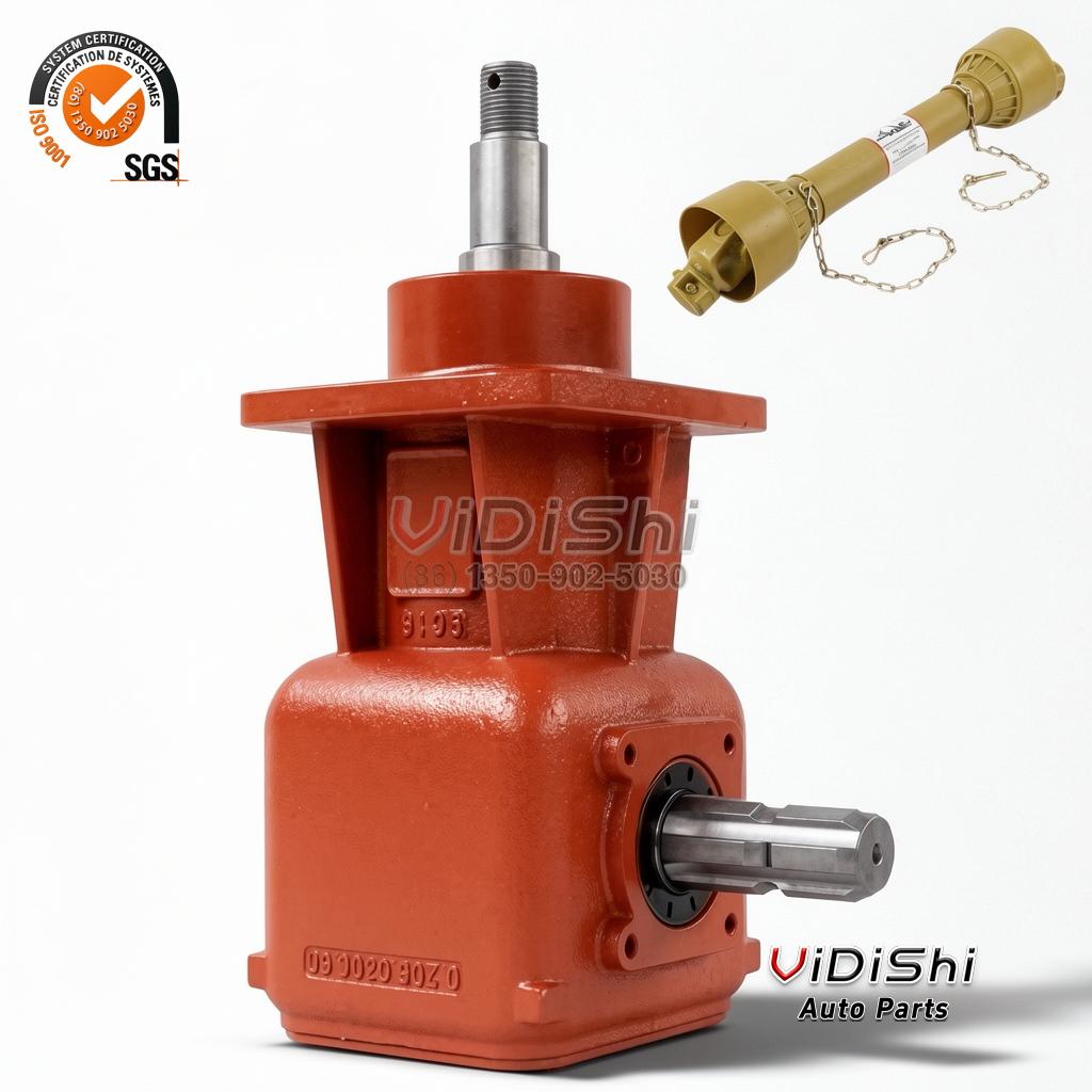 All Products 9 Agricultural Farm Gearbox Transmission Rotary Mower Tiller Cultivator 540Rpm Bevel Gearboxes for Tractor Baler Post Hole Digger gallery view