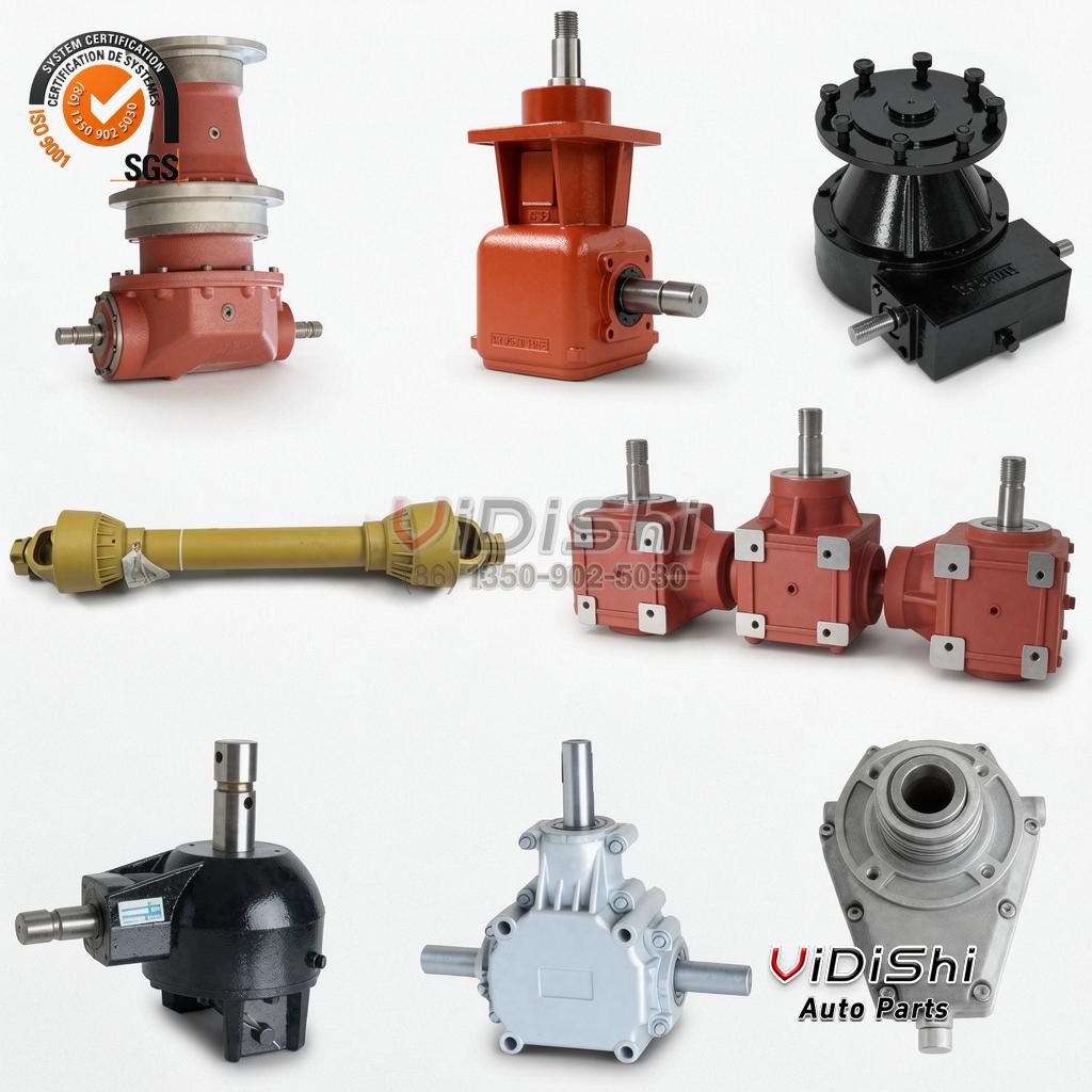 All Products 9 MW 540rpm Tractor PTO Right Angle Bevel Cutter Agricultural Rotovator Power Rotary Tiller Gear Box Feed Mixer Lawn Mower Gearbox gallery view