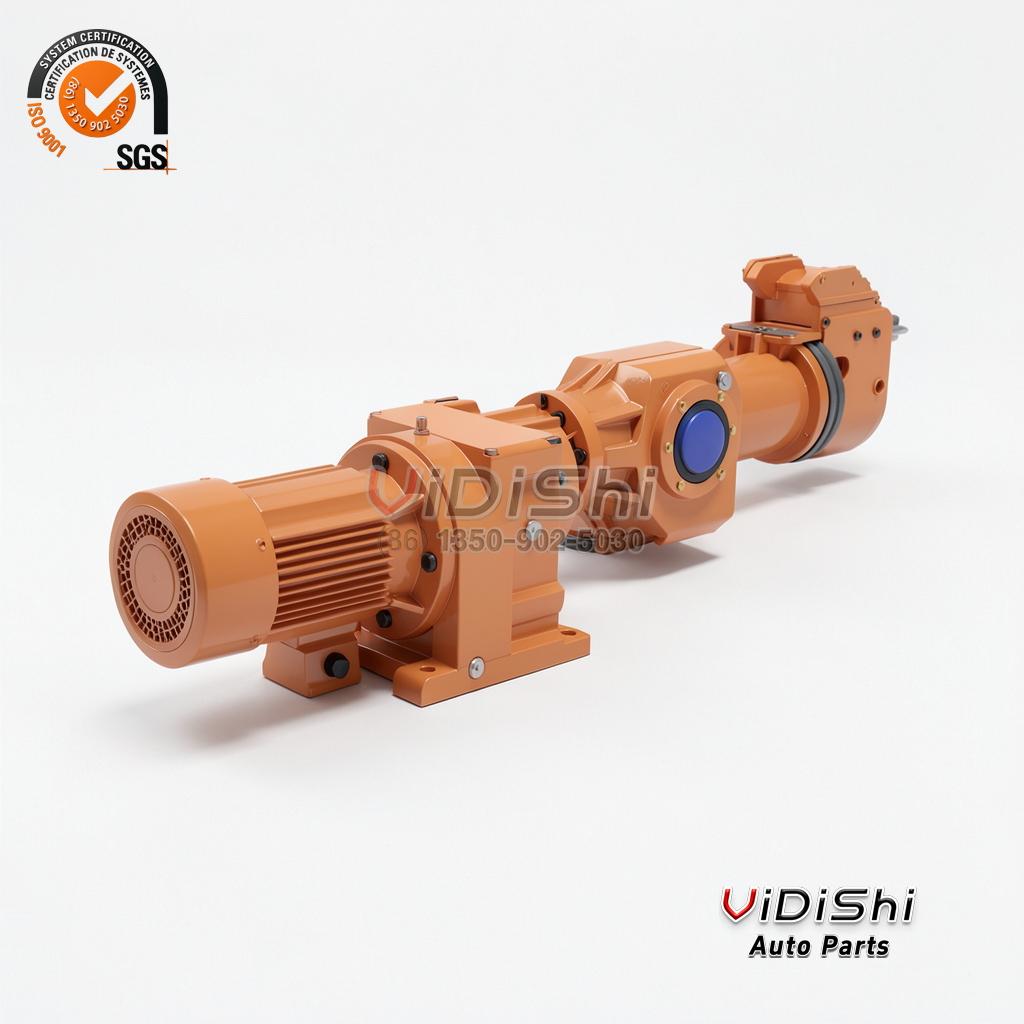 Supror Cast Iron R Series Electric Motor Manual Transmission Helical Gearbox Reduction Gears with Custom — front view