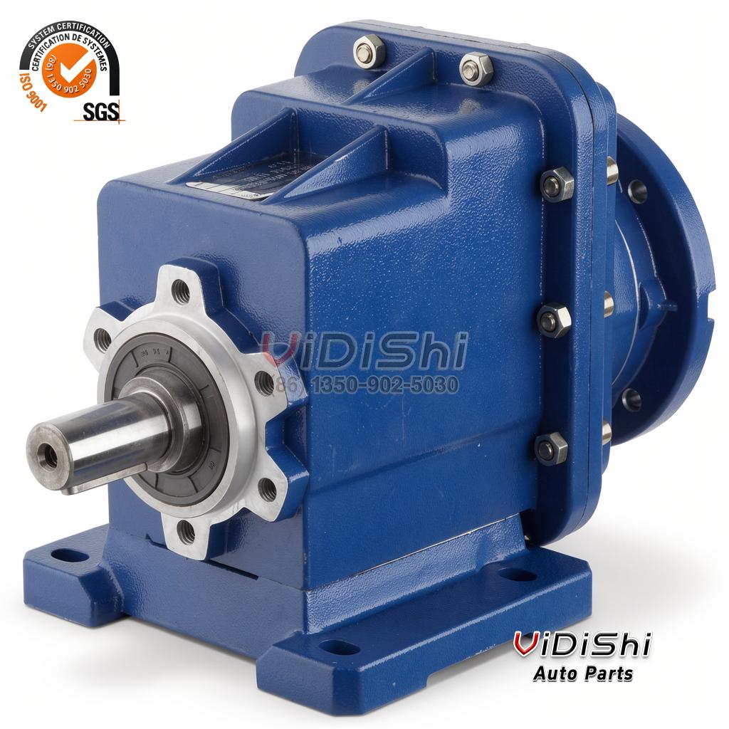 SRC Helical Bevel Gearbox 0.12-4KW 3.66-398.25 Reduction Ratio Aluminum Alloy Farm Use OEM Customizable — front view