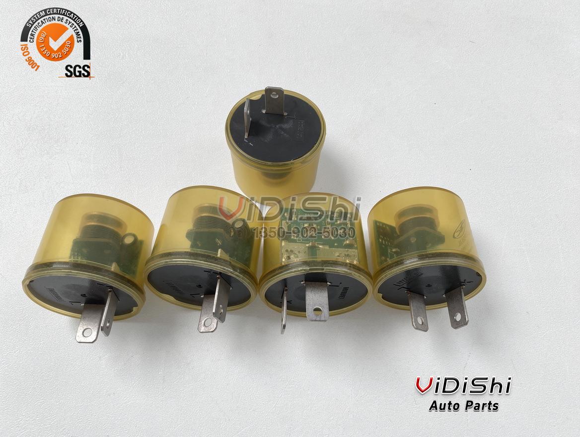 AP552 DOT LED Flasher Fuse Input Lead Wiring Harness for Golf Car Vehicle Turn Signal Lights front view