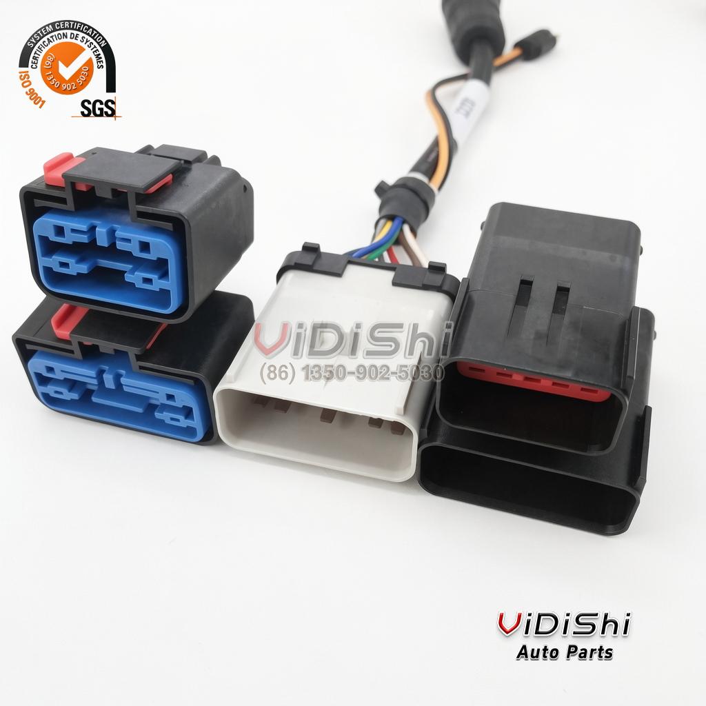 All Products 10 FCI 54201416 14pos Waterproof Connector with Custom Engine Plug Wire Connector Harness Cable Assembly gallery view