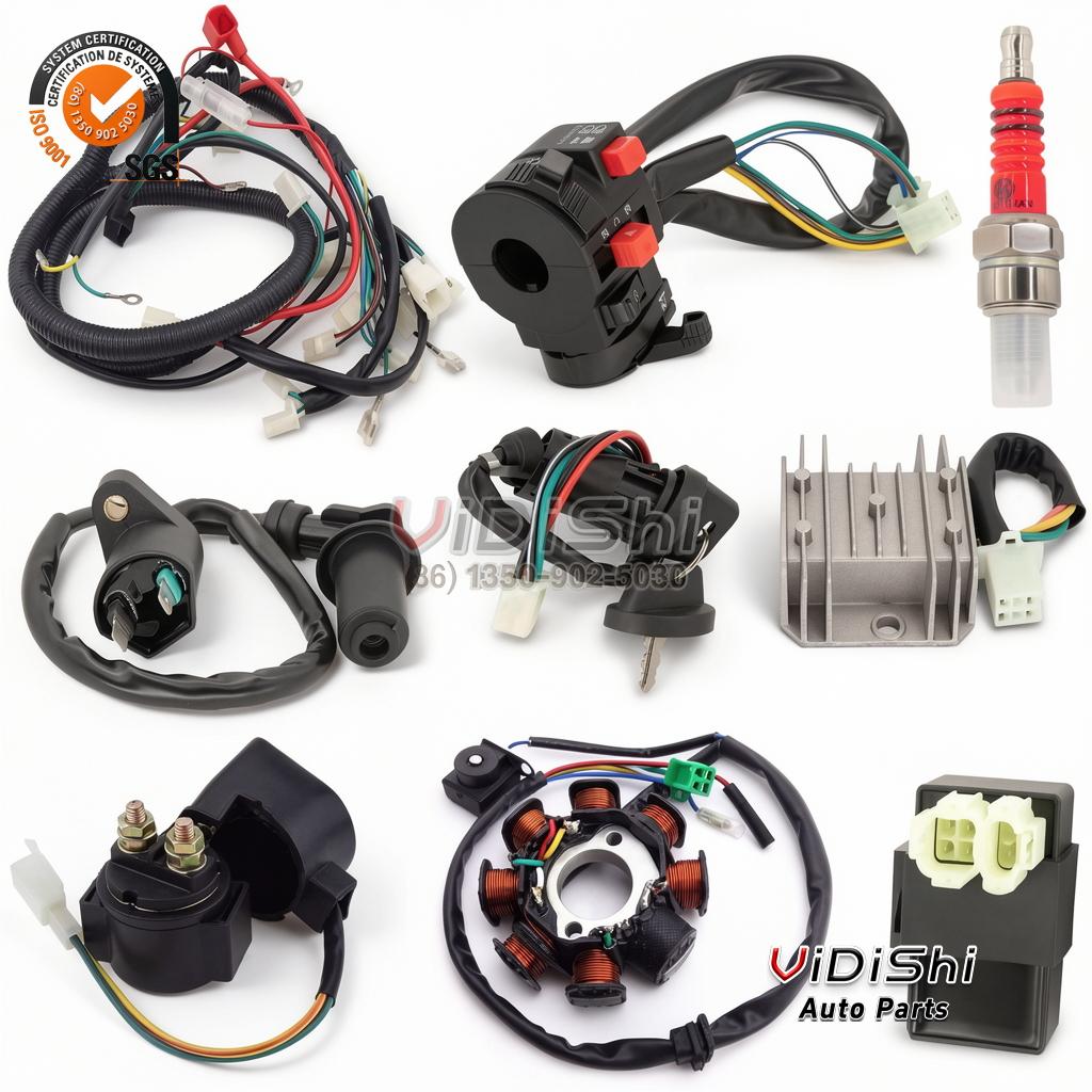 All Products 10 Custom Complete Engine Wiring Harness PVC Insulated for Automobile and Motorcycle Manufactured by Car Accessories Company gallery view
