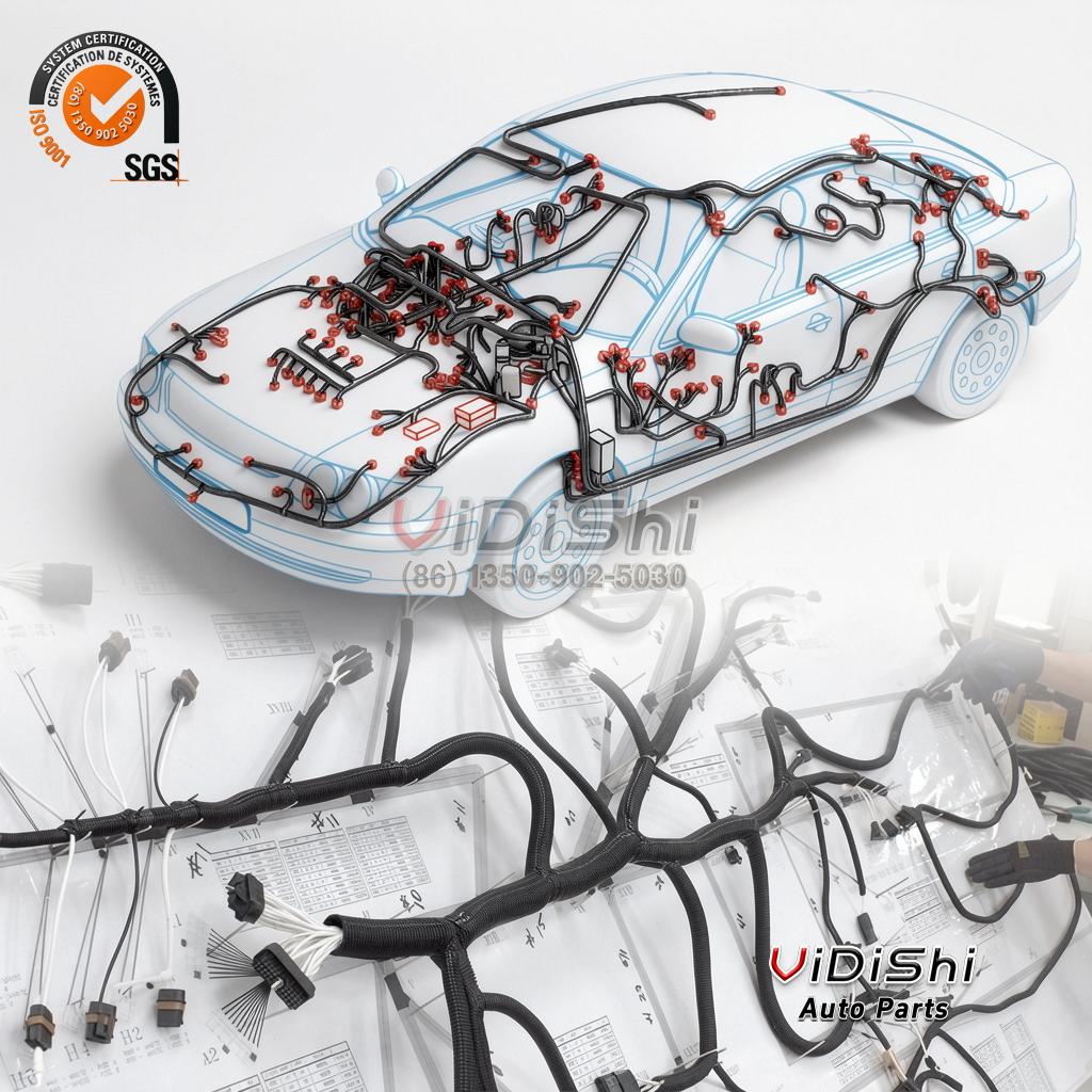 All Products 11 Custom Complete Engine Wiring Harness PVC Insulated for Automobile and Motorcycle Manufactured by Car Accessories Company gallery view