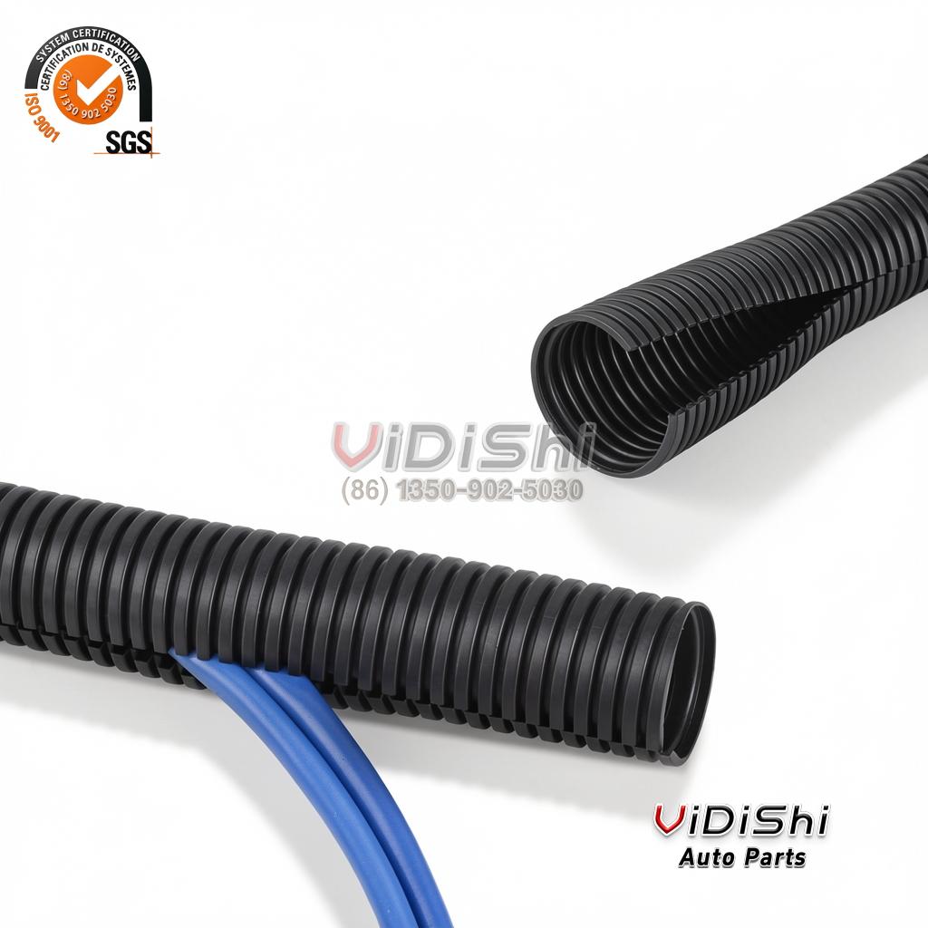 China Custom Wire Harness Solution Copper Conductor PVC Insulation Automotive Engine Cable Assembly Vehicle Modification front view