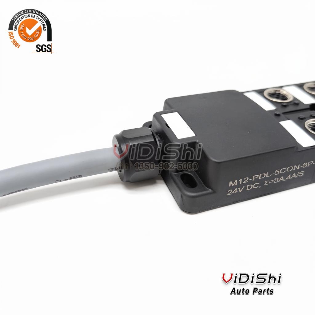 All Products 13 M12 Male Female 3 4 5 Pin 8 Port NPN PNP Single or Double Mode 19 Pole 6m PVC Cable M12 Distribution Splitter Boxes gallery view