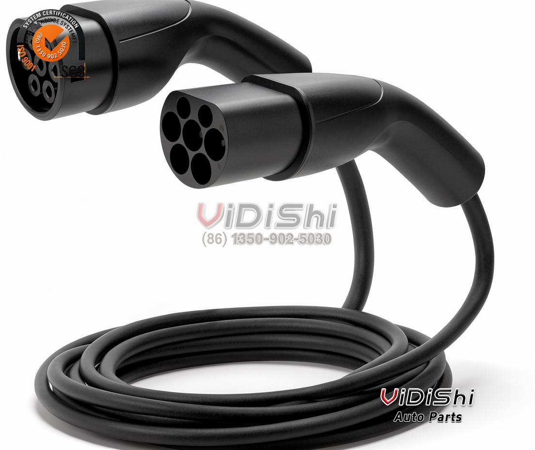 All Products 13 Mandzer EV Charger Type 2 to Type 2 3.5KW-22KW Portable Charging Station Cable IEC 62196-2 EVSE Type to Type2 Charger Cable gallery view
