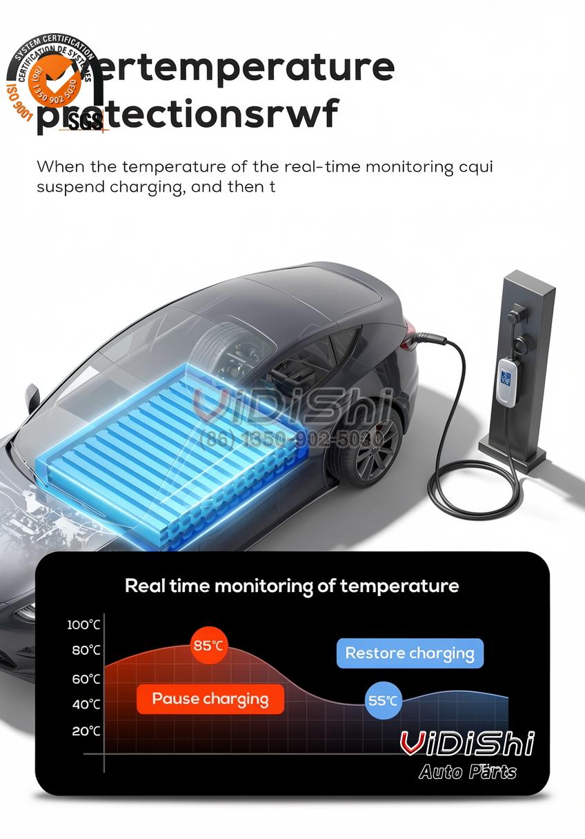 All Products 12 New Ningshing EV Charger for GBT with APP/WiFi 16A-32A Adjustable Wall-Mounted LCD Screen 7-11kW TYPE 2/TYPE 1 Model Cable Gun gallery view