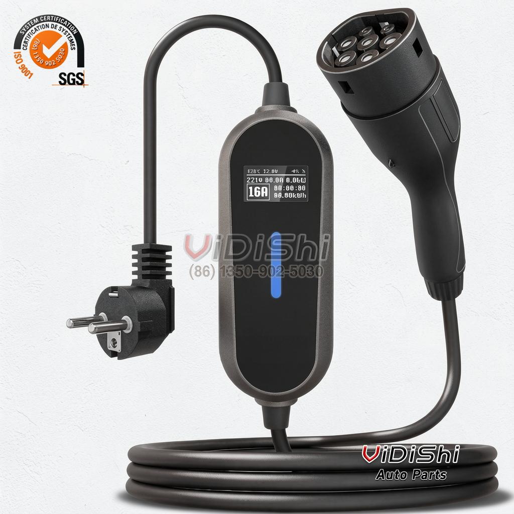 All Products 10 New Car EV Charging Cable for Interface Portable 7kW 16A 250V Type2 to Type2 Smart Fast Charging EV Charger gallery view
