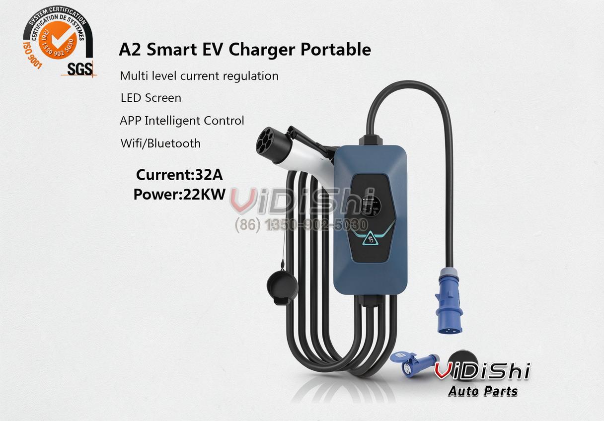 All Products 9 New Car EV Charging Cable for Interface Portable 7kW 16A 250V Type2 to Type2 Smart Fast Charging EV Charger gallery view