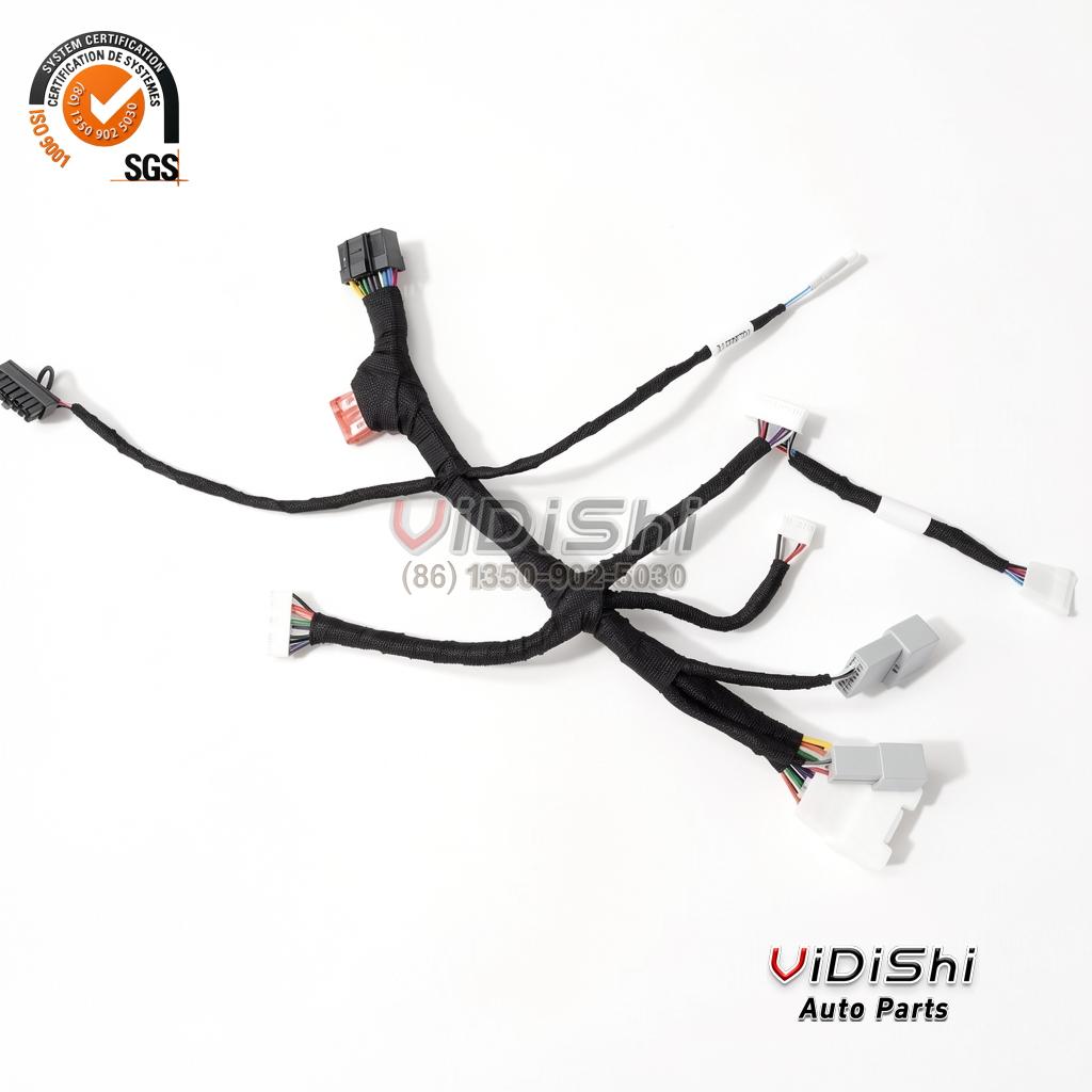 All Products 10 China Professional Custom Auto Electronic 12V Copper Core PVC + Tinned Copper Automobile Wiring Harness Molex 8pin Custom Length gallery view